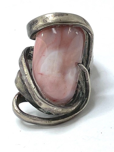 Vintage silver plate ring - vintage,
