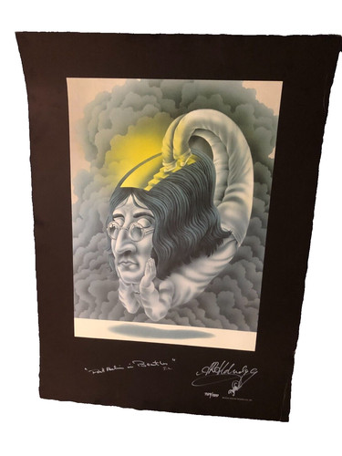 John lennon poster alan - lennon, by