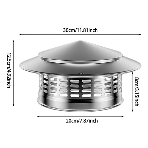 Stainless steel chimney flue - stainless,