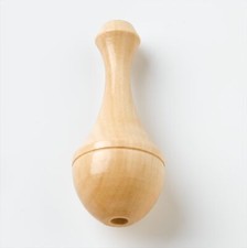 Acorn Cord Pull Weight Wooden