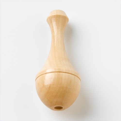 Acorn cord pull weight wooden - cord,