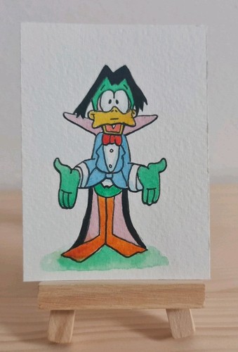 Watercolour painting aceo - painting,