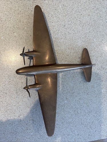 Vintage brass desktop model - desktop,