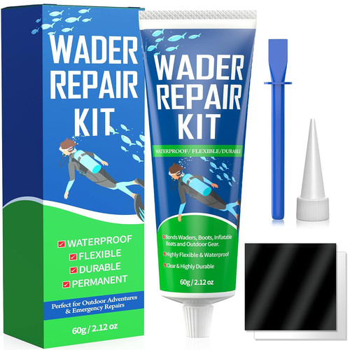 Wader repair glue - wader,