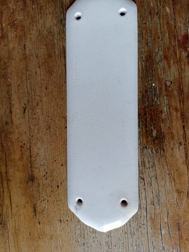 Antique porcelain finger plate