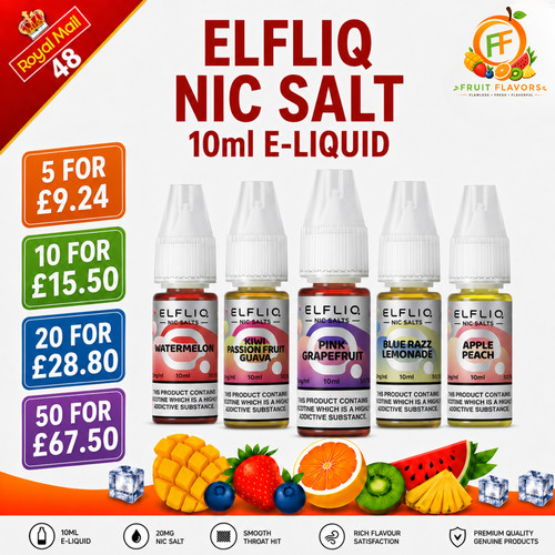 Elf liq nic salt 10ml - liq, elfliq