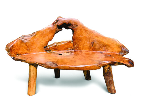 Teak root garden - teak, medium