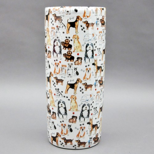 Colorful dogs tall - 18", round