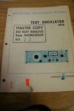 HP/Agilent User, Operating and Service Manuals - Various Available