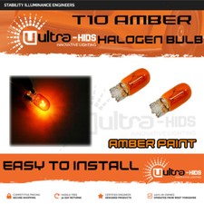 2x Amber Paint T10 501 194 W5W