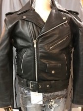 Men's Thick Leather Motorcycle