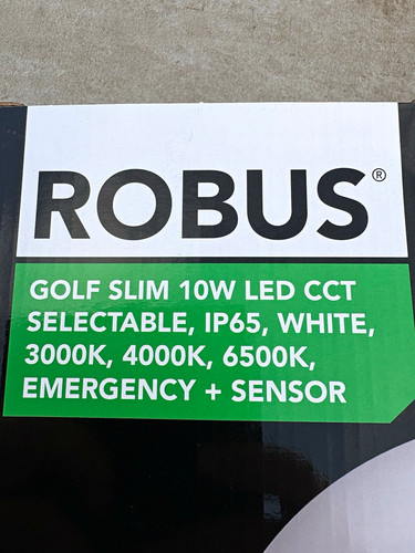 Robus golf slim 10w led - robus, cct