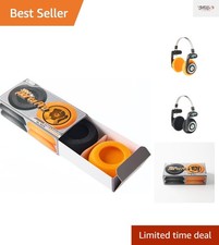 Orange & Black Earpads for