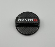 Carbon fibre fuel - cap, nissan