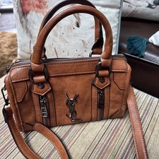 YSL Inspired brown Saint Laurent Designer Inspired hand bag shoulder bag 