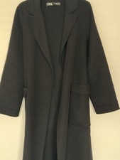 Zara Black Coat Size M