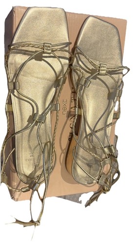 Gold next signature strappy - next,