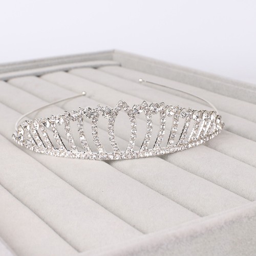 Princess crystal tiara - princess,