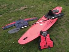 RH340 Rockhopper Kayak + Life Jacket + Gul Taped Jacket + Spray Skirt + Paddle