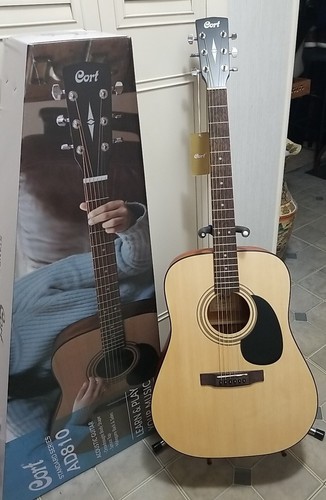 Cort acoustic dreadnaut guitar - cort,