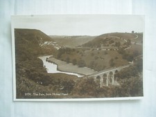 POSTCARD  THE DALE FROM MONSAL HEAD, DERBYSHIRE