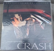 CRASH - Laserdisc - Criterion Collection - David Cronenberg - NTSC  