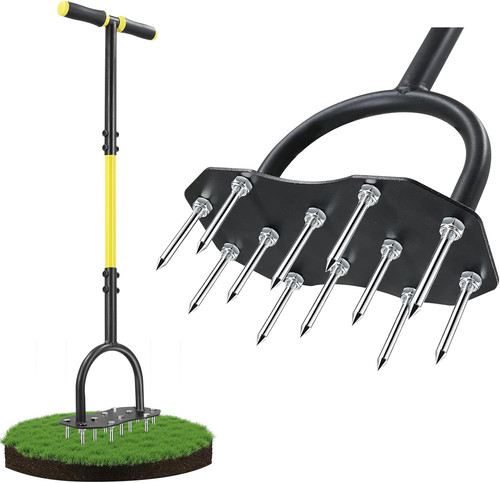 Lawn aerator manual - lawn,