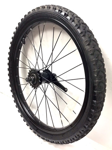 Rear bicycle black - 20", wheel