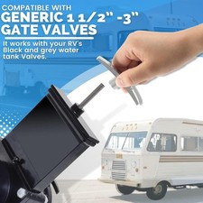 2 RV Waste Valve Handle