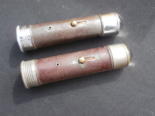 Vintage metal torches - torches, by