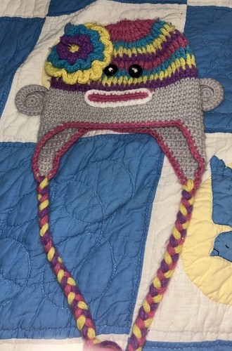 Girls winter hat handmade - hat,