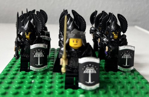 Lego custom king and knights - lego,