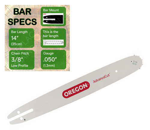 Oregon guide bar - 14",