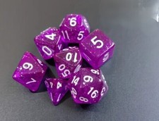 Eldritch Blast D&D Dice Set -
