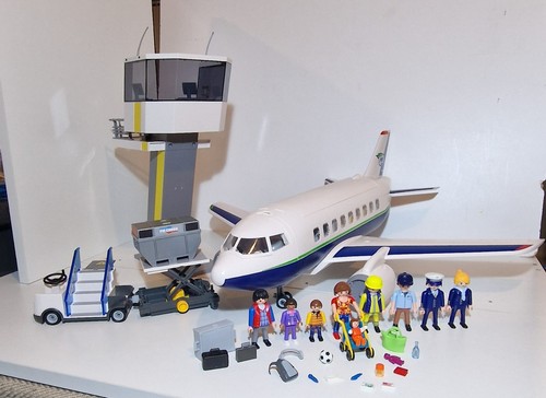 Playmobil cargo passenger jet - playmobil,