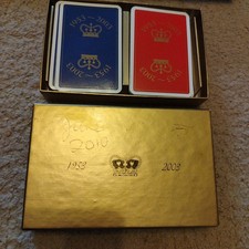 Queen Elizabeth II Golden Jubilee 1953-2003 Coronation Playing Cards twin pack
