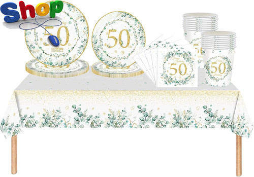 Sage green 50th birthday - sage,