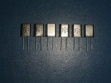 QRP CW X-tals 3.530 MHz, 3.540 MHz, 3.550 MHz, 3.560 MHz, 3.570 MHz, 3.580 MHz