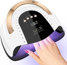 UV Nail Lamp 268W Gel Nail Lamp Nail Dryer UV Lamps for Gel Nails, Professional