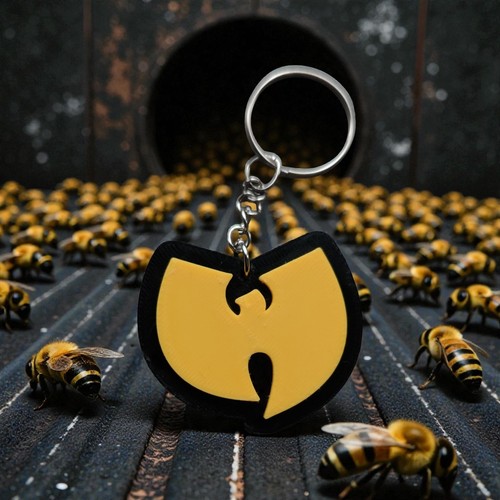 Wutang keyring logo - logo, keychain