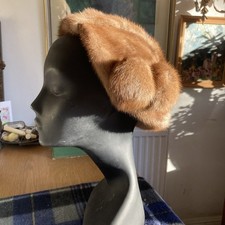 Vintage real fur light honey - light,