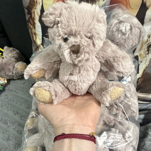 12xpcs grey beige plush - plush, teddy