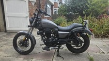 Sinnis Hoodlum 125 Motorbike Motorcycle. 12 Month MOT