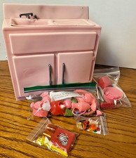 Vintage Molded Pink Kitchen