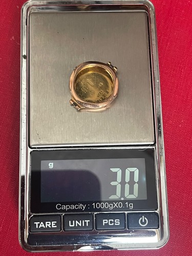 Antique 9ct gold ladies - antique, watch