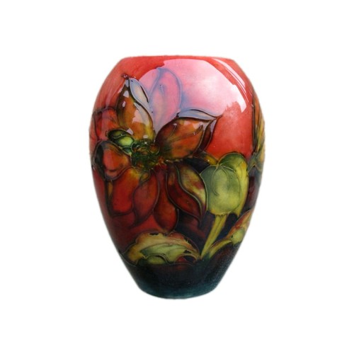 Moorcroft flambe clematis - moorcroft,