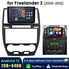 Android14 Carplay Stereo Radio For Land Rover Freelander 2 Head Unit GPS Sat Nav
