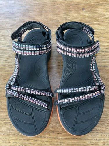 Women teva black - black, webbing