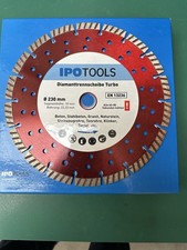 IPO Tools Diamond Cutting Saw Blade Ceramic Tile Marble(New)+ Used One Included.