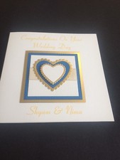 Personalised Handmade Congratulations Wedding Engagement Card Own Wording
